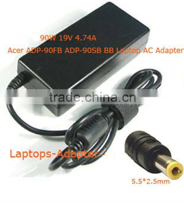 90W 5.5*2.5mm Universal Power Adapter 19v 4.74a
