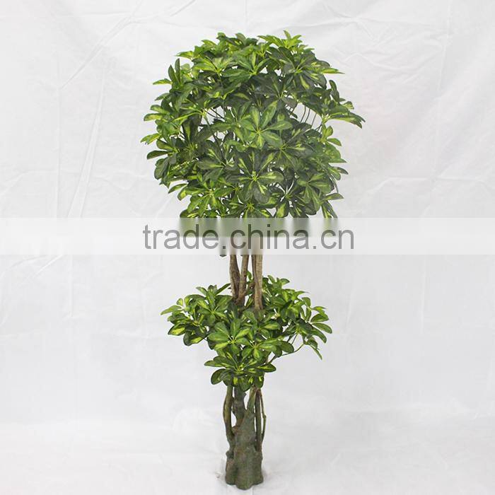 make artificial hand-feeling tree plant