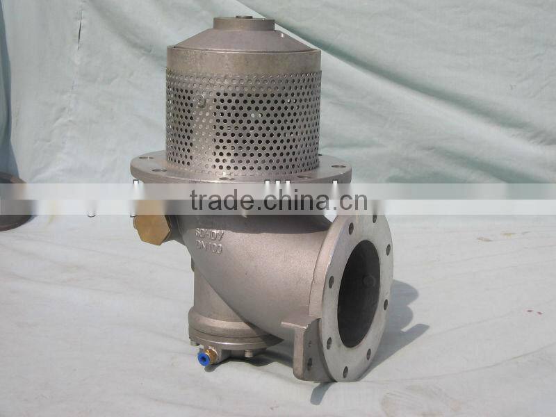 Pneumatic emergency valve