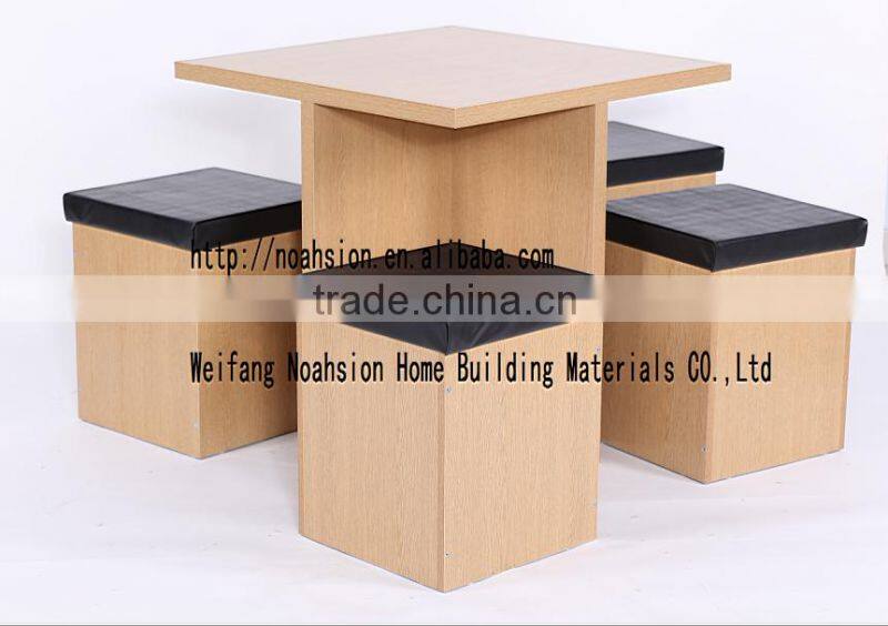 best selling new style solid wood dining tables and dining chair -NYX02