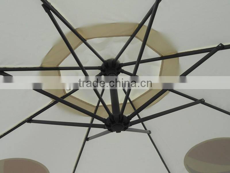 3m Cantilever hanging custom made banana outdoor