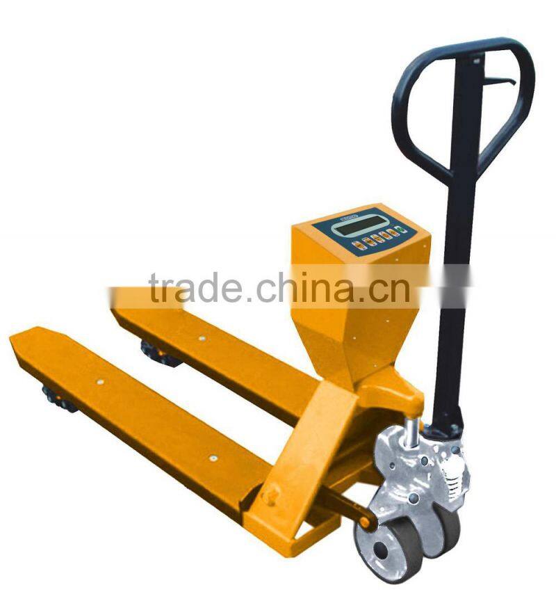 1ton electric hand pallet truck scale