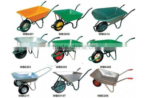 Various types and colors wheelbarrow for sale