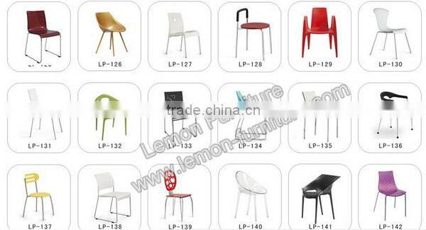 Low price useful modern plastic armchair