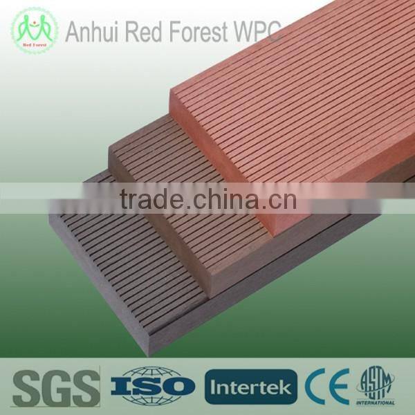 outdoor bamboo plastic decking flooring water proof