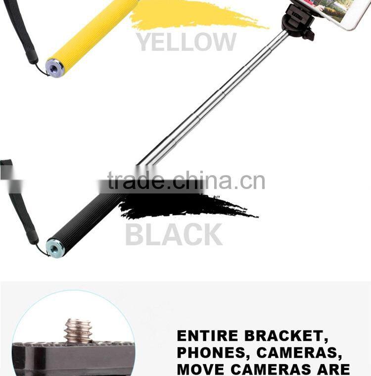 monopod selfie stick bluetooth remote shutter