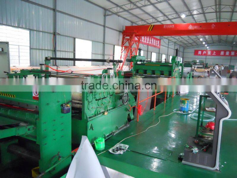 CR GI SS cut to length line, steel coil cutting machine, coil cutting machine