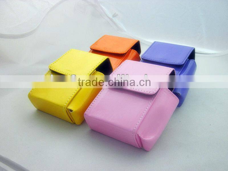 leopard print pu leather cigarette case cigarette holder leather pouch for cigarette pack