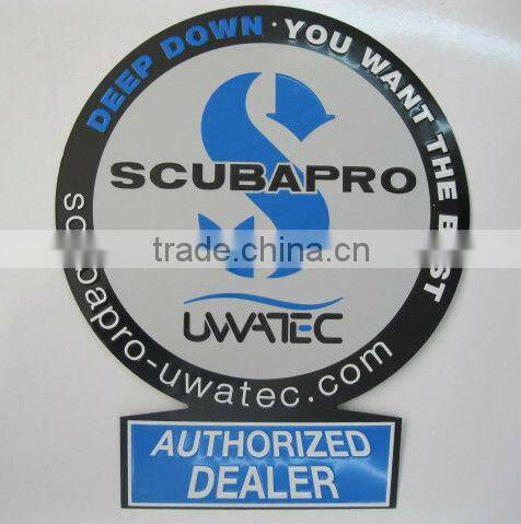 caution/notice aluminum plaque, warning road sign