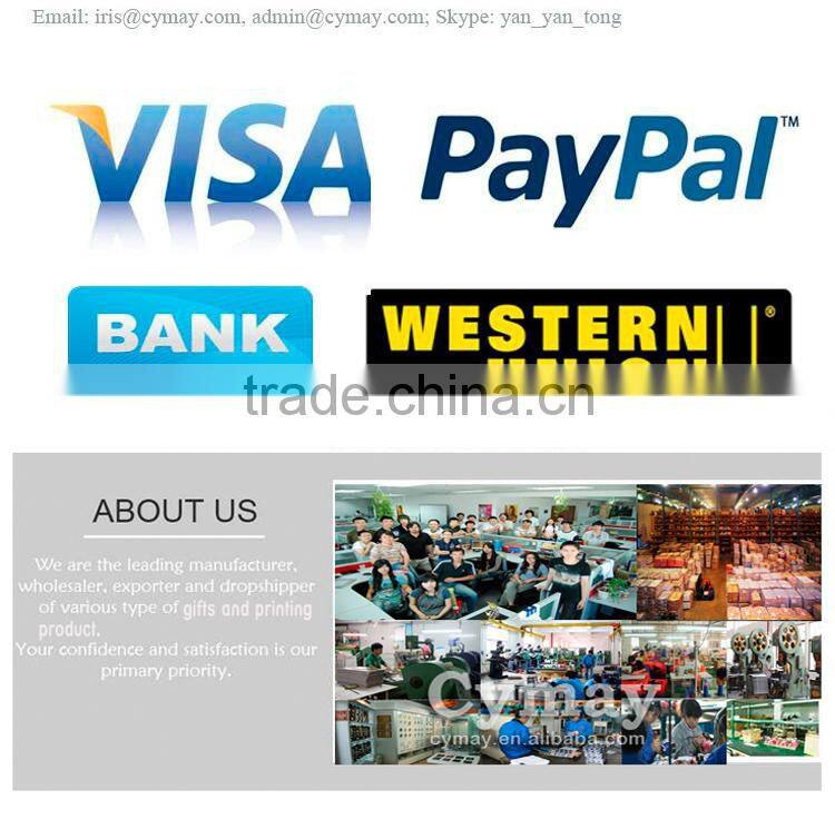 Custom Plastic Cosmetic PVC Clear Bag