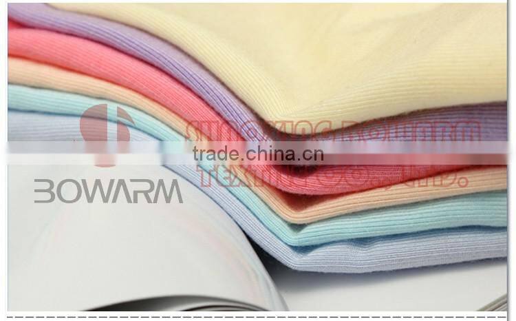 94% Siro Rayon 6% Spandex Single Jersey Plain Dyed Knitted Fabric