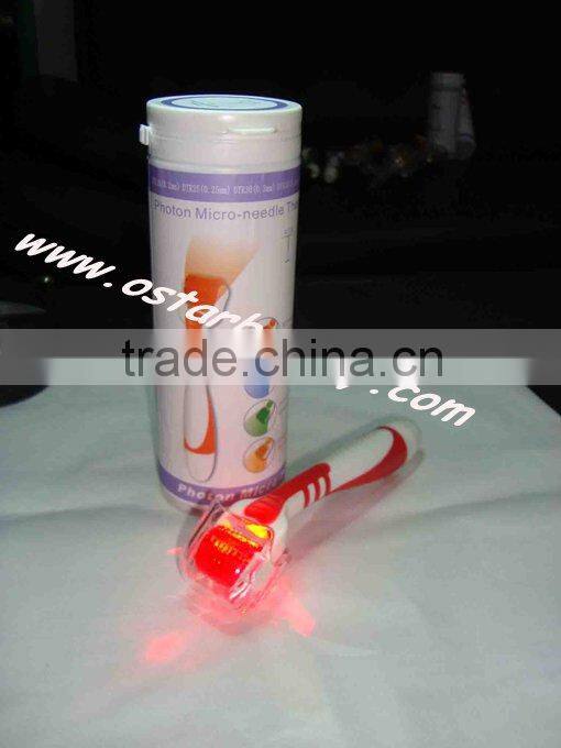 Fine titanium photon derma roller(OB-PMN 01) for skin lifting acne removal