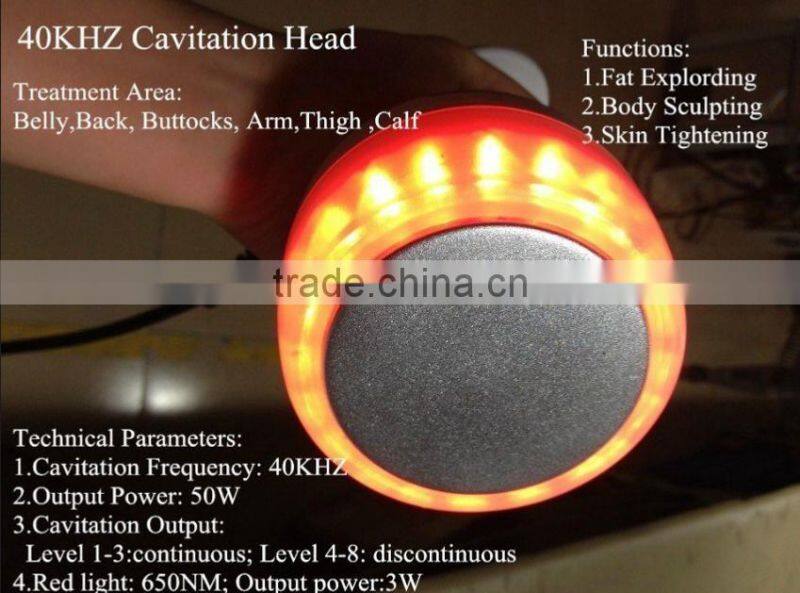 multifunctional ultracavitation fat reducing equipment