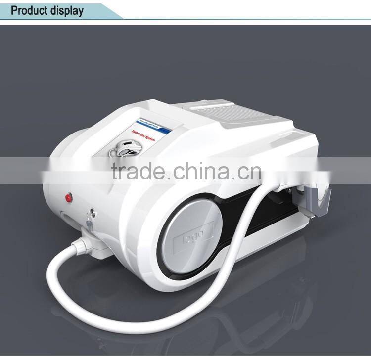 Big spot size portable diode laser 810 hair removal machine/ laser hair removal machine