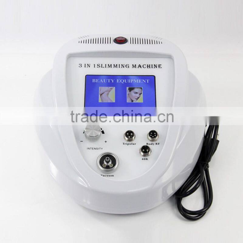 Portable Vacuum Cavitation and RF body slimming Beauty Machine