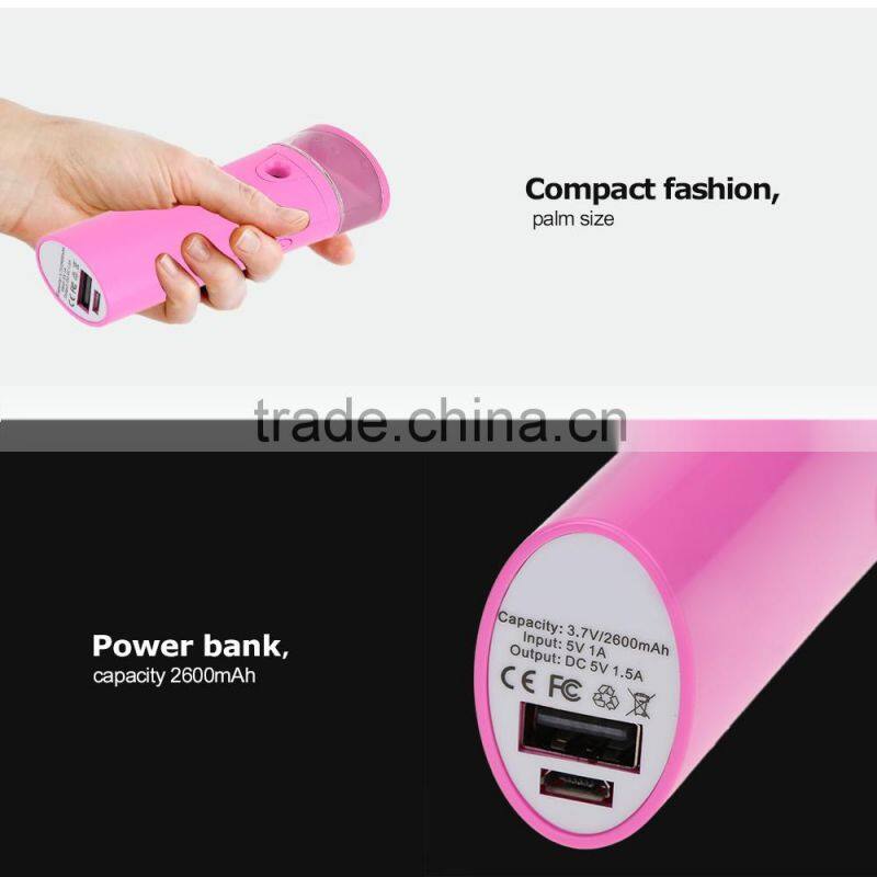 Wholesale mobil portable mini personal facial nano mist spray with USB rechargeable