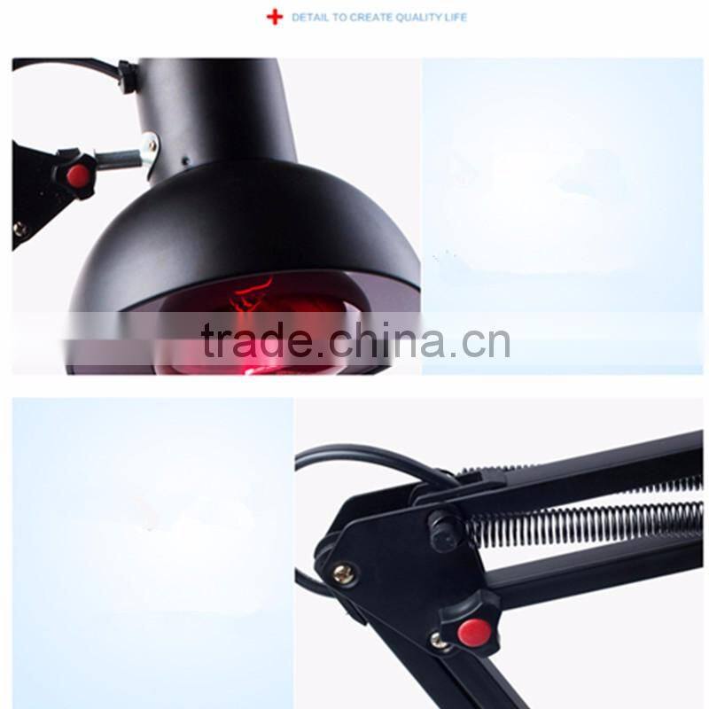 Quartz glass infrared led heat lamp for medical infrared physical therapy lamp equipments