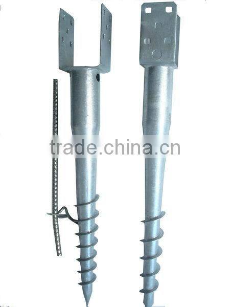 hot dipped galvanized earth screw anchor