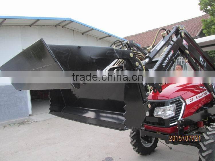 china 4x4wd farm tractor with loader and forks