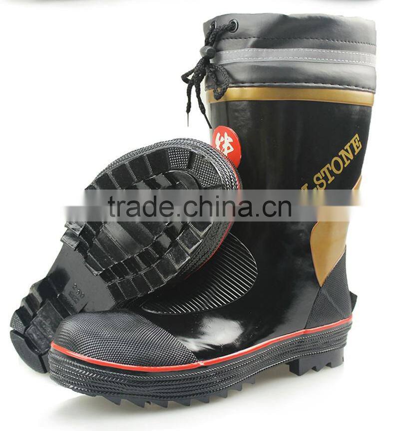popular in Japan market custom made cheap unisex wellies rubber rain boots