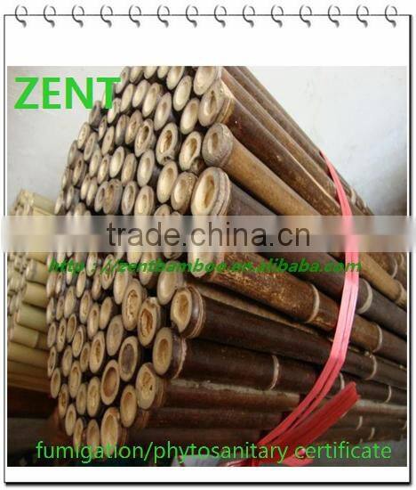 ZENT-75 eco-friendly natural black bamboo fence panels high quality bamboo fence