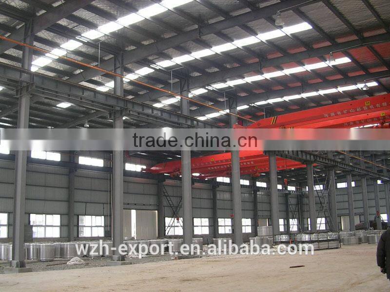 factory steel structure drawing pre engineered steel structure in project