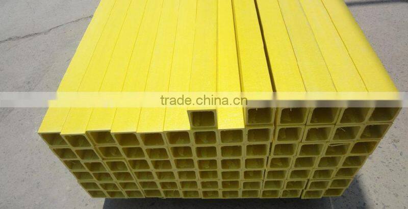 square hollow steel tube The glass fiber rectangular tube Glass fiber reinforced plastic square tube