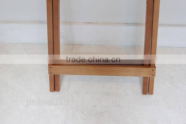 Wood Folding Round Picnic Table