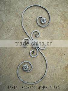 wrought iron rosette