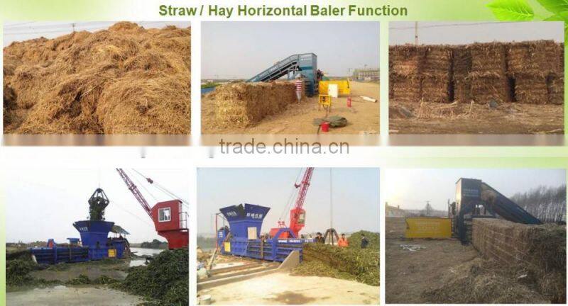 Straw baler/ straw baling press machine/hay compactor
