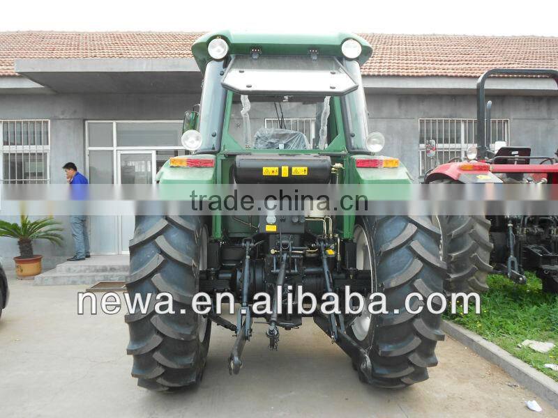 100HP with front end loader and backhoe farm tractor