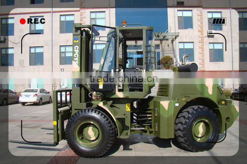 5t off road forklift CPCY50 with ce