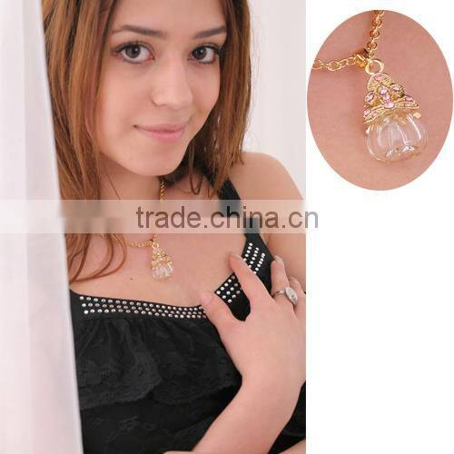 NEW 2014 Jewelry Pendant Glass Perfume bottle jewelry