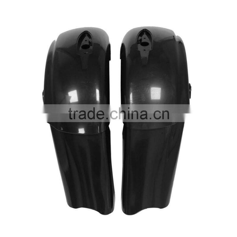 Unpainted Black Saddlebag For Indian Chieftain Dark Horse Roadmaster 14-17 2015