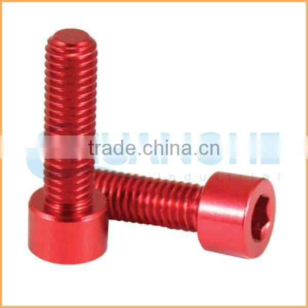 Made in china cheap anodized titanium bolt