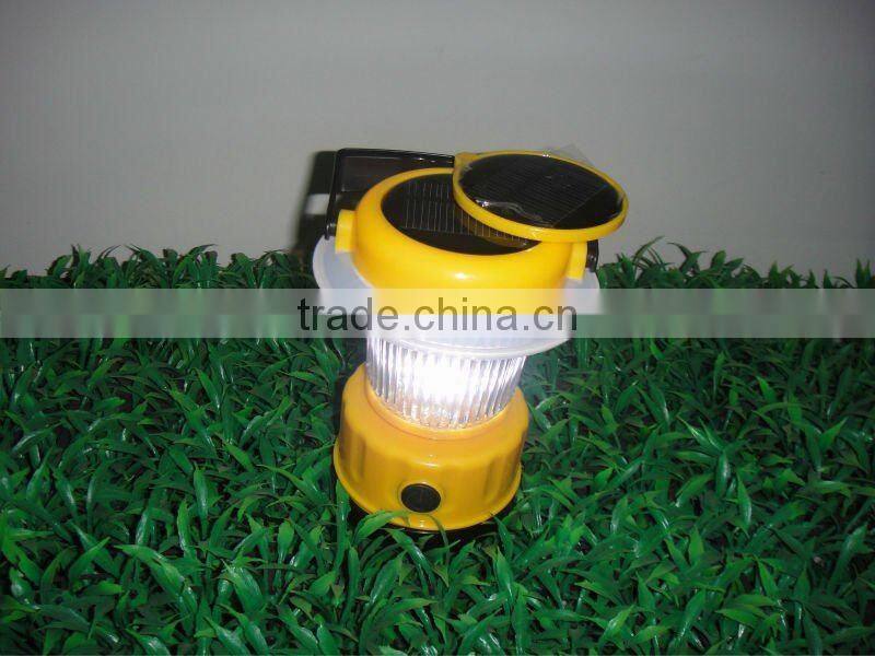 Portable Solar Panel Camping LED Light Lamp for Ebay Sale