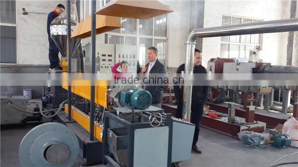 wood plastic compounding pelletizing machine