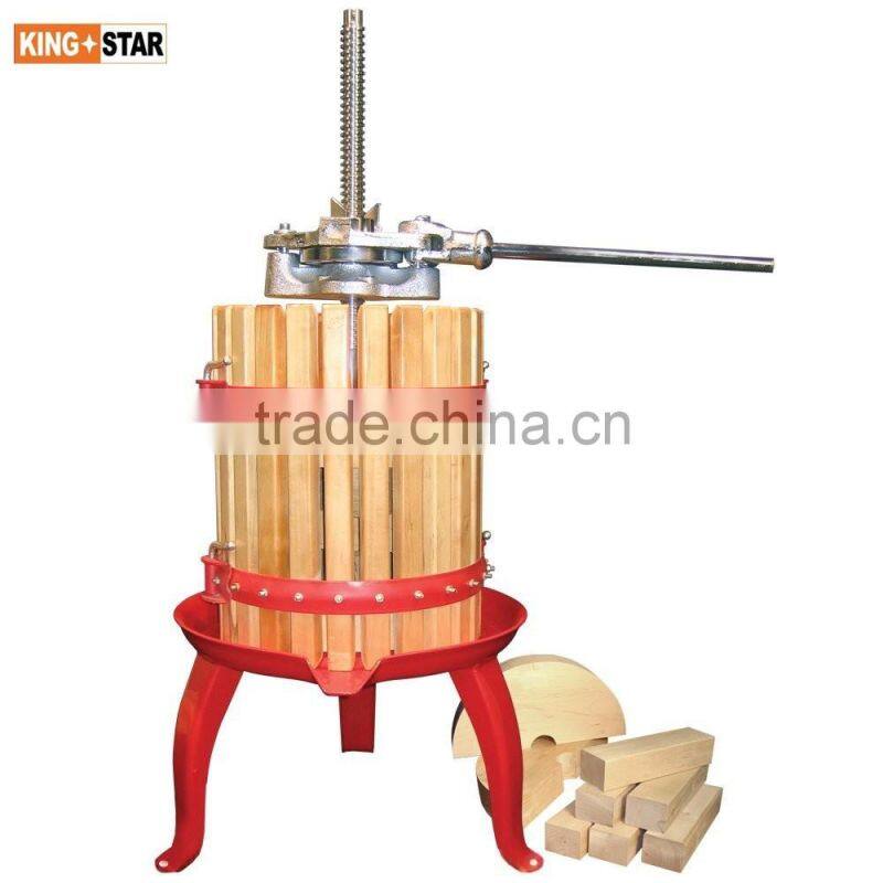 Ratchet Wooden Grape Press for Wine Making Heavy-duty