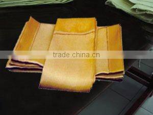 Fiberglass bulk/textured yarn for weaving fabric and lampwick