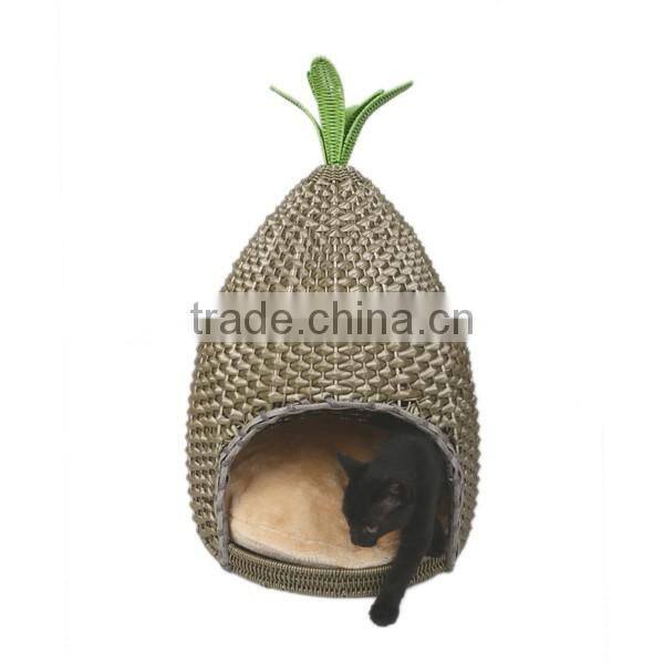 Eco-friendly dog pet product wholesale custom size dog basket / dog bed