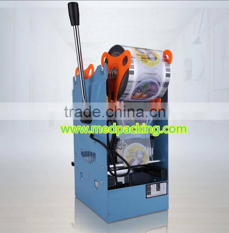 Manual Bubble Tea Sealing Machine boba tea cup sealing machine