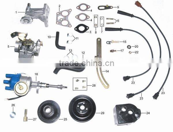 270Q-23510W Distributor Assembly used on Kinroad XT650GK ,Joyner 650CC