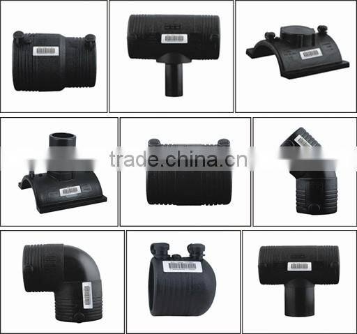 PN16 HDPE pipe fittings threaded PE