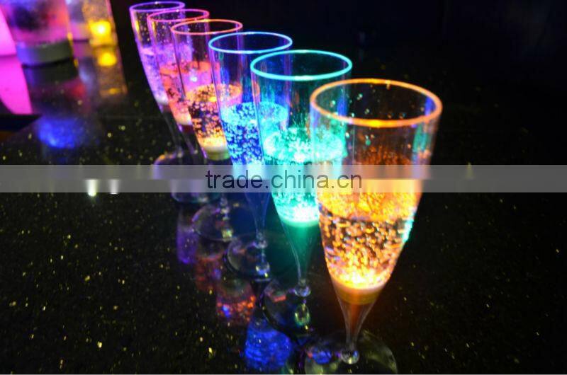champagne led beer glass or party cup champagne glass