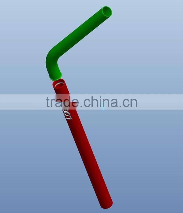 Silicone glass bottle reusable drinking straw with stainless steel brush hot sell