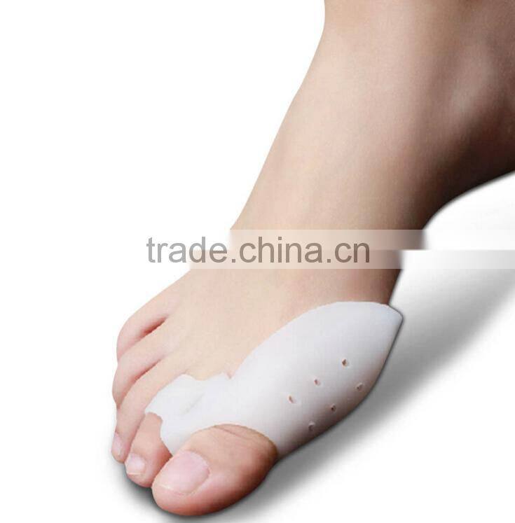 1 Pair Hallux Valgus Bicyclic Thumb Orthopedic Braces Correct Daily Silicone Toe