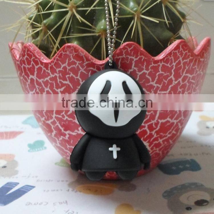 Ghost cartoon mini usb flash drive shell