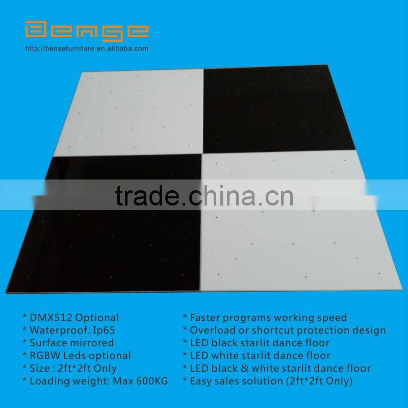 Newest Popular Design 3D LED RGBW Dance Floor 2015