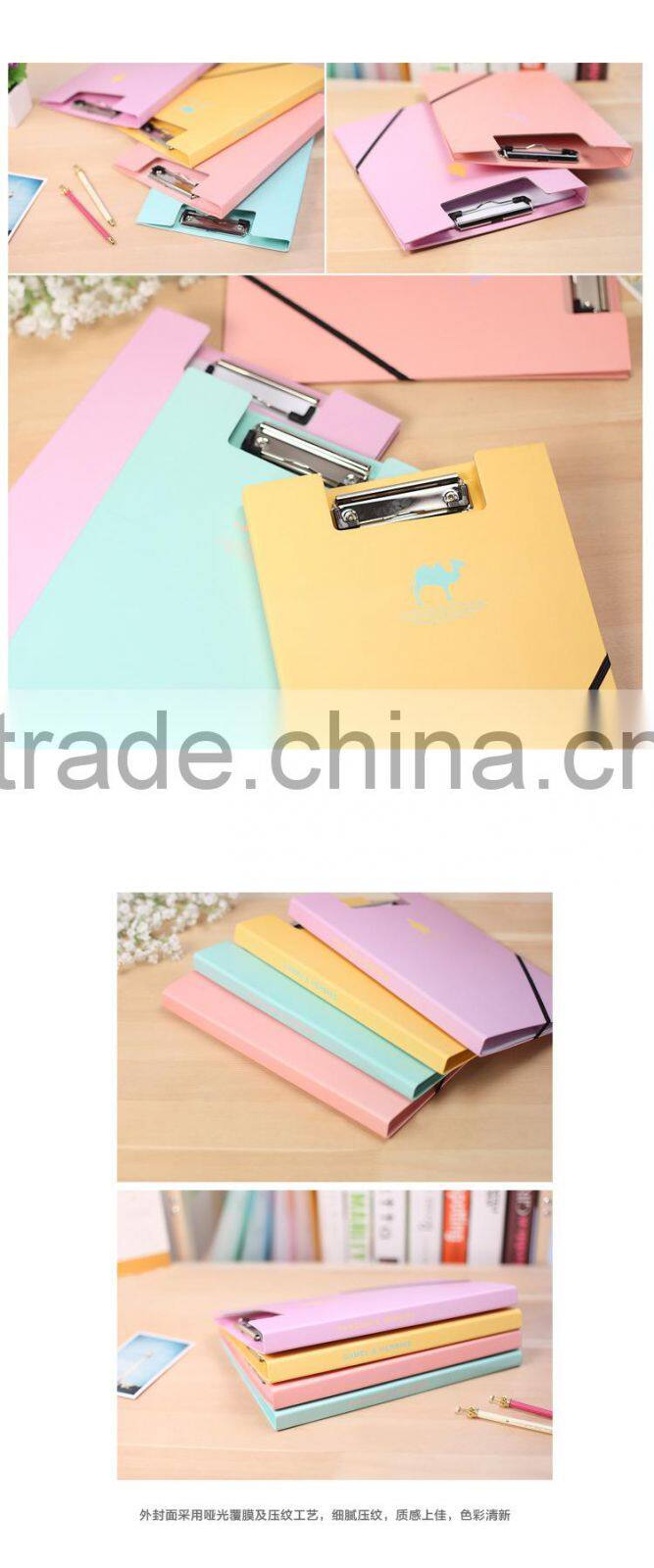 WJ026 A4 office use logo items print custom File Folder wholesale