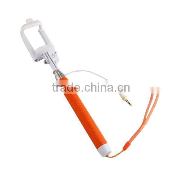 2015 Top Alibaba wholesale bluetooth selfie stick with phone accessory self-stick